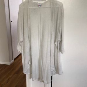 Off white sheer Cardigan